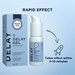 Быстрый эффект в течение 5-10 минут после применения геля Mister Size Delay Gel